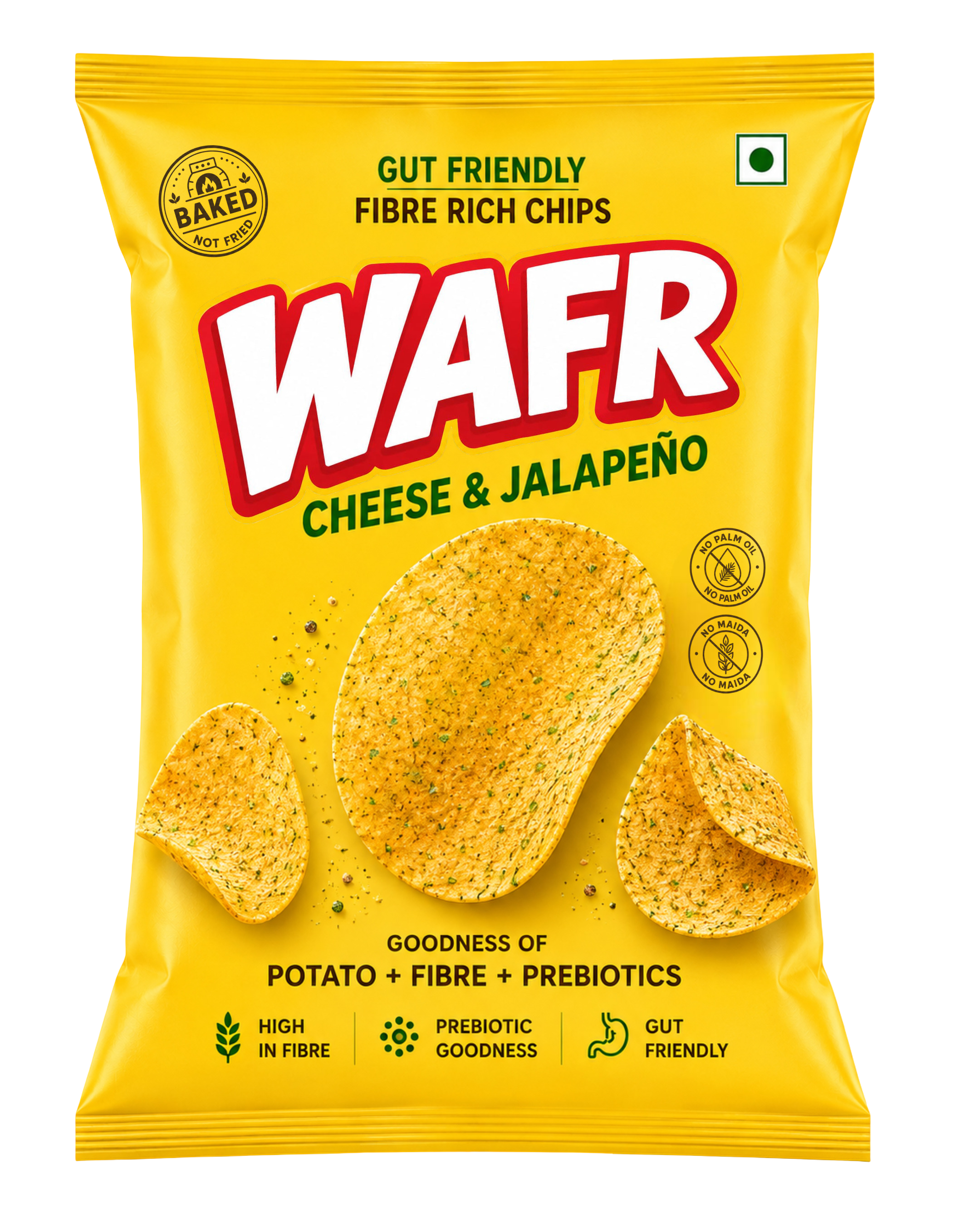Wafr Cheese and Jalapeno